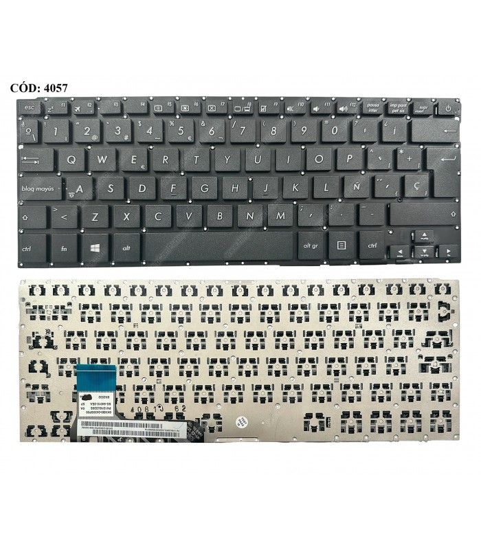 TECLADO ASUS ZenBook UX303 UX303U UX303UA UX303UB UX303L UX303LA UX303LB UX303LN U303UB SERIES BK PWR-KEY SP ORIG