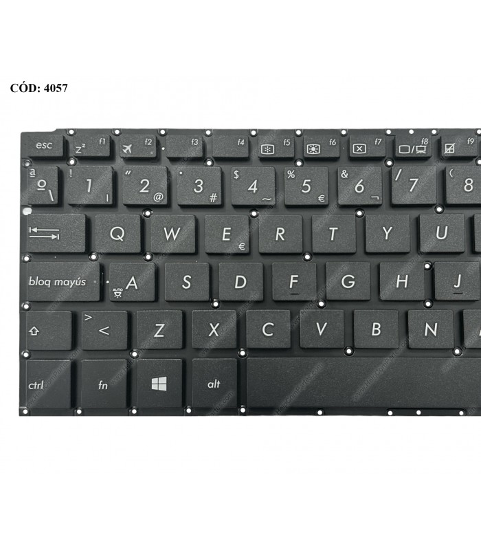 TECLADO ASUS ZenBook UX303 UX303U UX303UA UX303UB UX303L UX303LA UX303LB UX303LN U303UB SERIES BK PWR-KEY SP ORIG