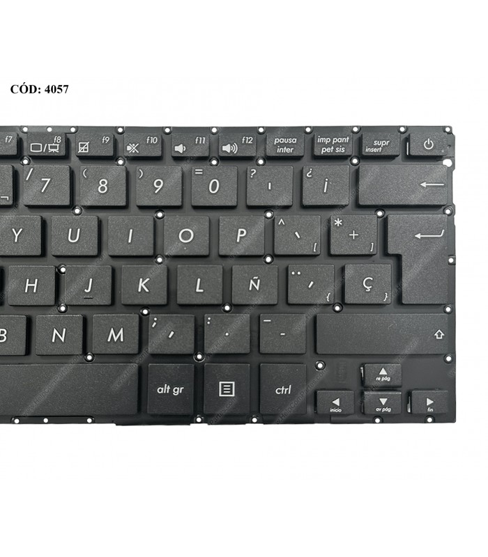 TECLADO ASUS ZenBook UX303 UX303U UX303UA UX303UB UX303L UX303LA UX303LB UX303LN U303UB SERIES BK PWR-KEY SP ORIG