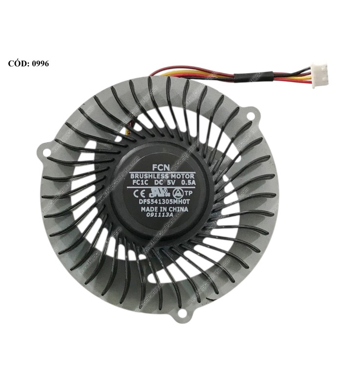 VENTI. LENOVO Y400 Y500 SERIES 90201967  4PIN ORIG.