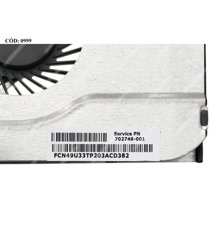 VENTI. HP PAV SLEEKBOOK 14-B 14T-B 14Z-B 14-C 15-B 15T-B 15Z-B SERIES DFS531105MC0T-FBGF 697914-001 4PIN ORIG.