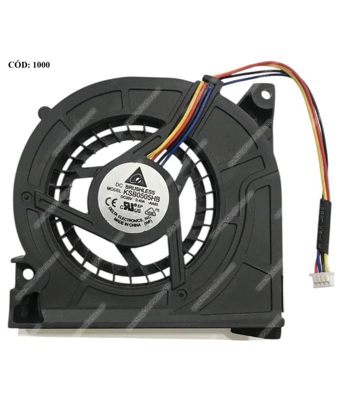 VENTI. LENOVO IDEAPAD Y510 Y510A Y510M SEREIS KDB0705HB -7F31 31032663 4PIN ORIG.