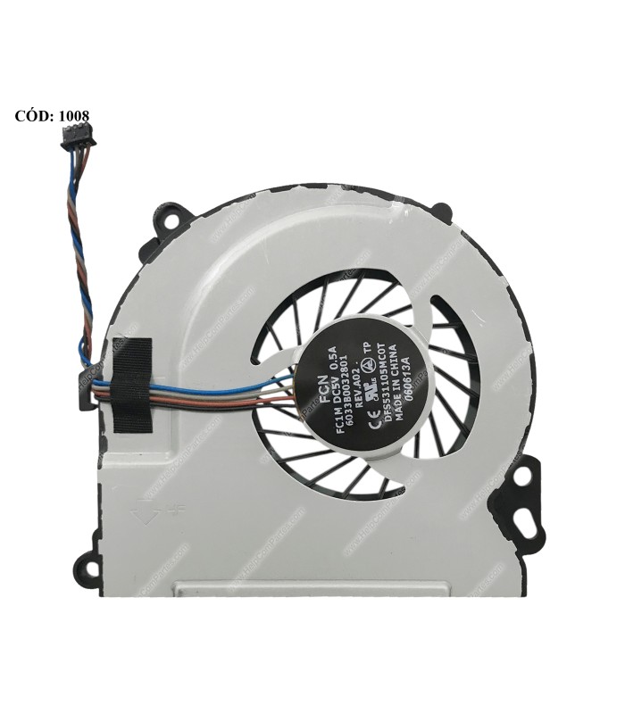VENTI. HP ENVY 15-J 15T-J 15Z-J 15-Q 15T-Q 15Z-Q 17-J 17T-J M6 M7 SERIES  6033B0032801 720235-001 4PIN ORIG.