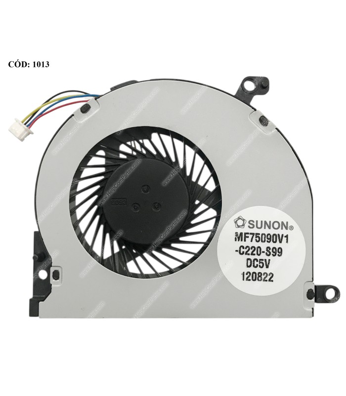 VENTI. HP ENVY M4 M4-1000 M4-1015DX M4-1115DX M4-1003TX  SERIES  698079-001 DFS531105MC0T 4PIN ORIG.
