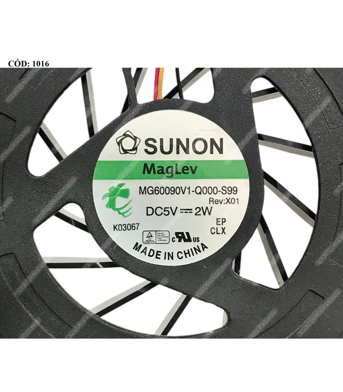 VENTI. ACER 5536 5536G 5738 PACKARD BELL TJ61 TJ65 TJ66  GATEWAY NV52 NV53 NV54 SERIES  3 PIN ORIG.