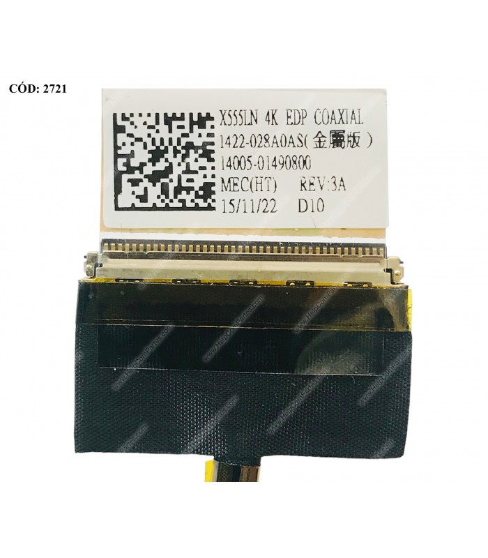 FLEX LCD ASUS X555 X555LN X555LP X555D X555A F555LA VM590L FL5800L SERIES 1422-028A0AS 40PIN ORIG.
