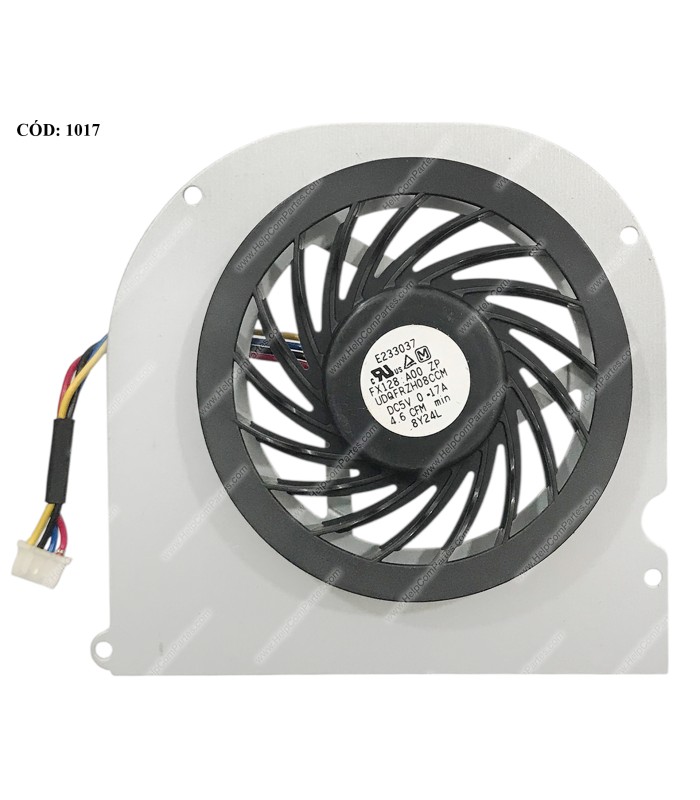 VENTI. ASUS F80 F80Cr F80L X82 X82C F81 F83  F83T X88 4PIN ORIG.