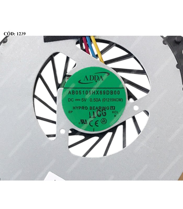 VENTI. ASUS EEE PC 1215 1215T 1215P 1215N 1215B 1225C 1215TL 1225B SERIES 13GOA2H10P200-10 4PIN ORIG.