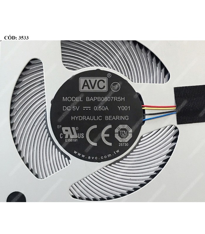 VENTI. LENOVO S145-14API V14-ADA V14-ARE V14-IGL V14-IIL S145-14IIL S145-IWL AST IKB SERIES 5F10S13876 4PIN ORIG.
