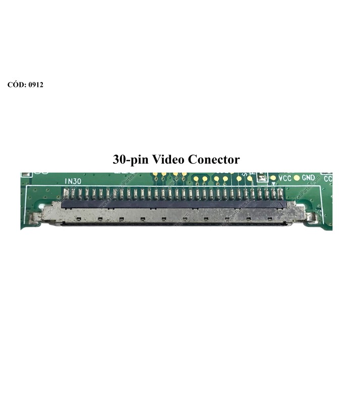 DISPLAY 14.1" 30PIN LCD CCFL (1), LVDS WXGA (1280x800)+INVERTER