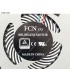 VENTI. ASUS ROG TUF Gaming FX504 FX504G FX504GM FX504GD FX80 FX80G DERECHO GPU 13NR00J0P02021 4PIN ORIG.