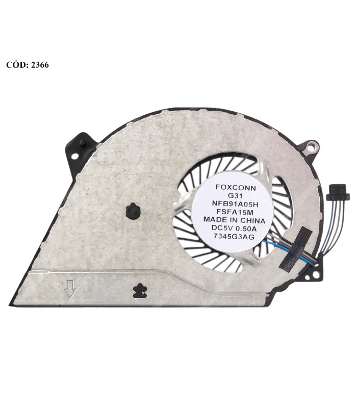 VENTI. HP PAV 14-AM 15-AY 15-BA 14-AL 14-AV SERIES 4PIN NFB91A05H 856206-001 ORIG.