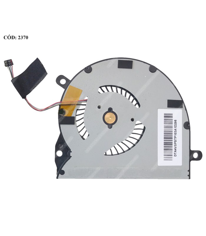 VENTI. HP ENVY 14 14-3000 14-3100 14T-3000 14T-3100 14T-3200 SERIES 672008-001 4PIN ORIG.