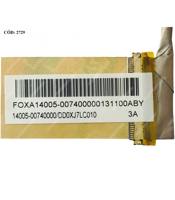 FLEX LCD ASUS VIVOBOOK S200 S300 S300CA S300KI S300K S400 S400CA S400C S400E S550 N550P SERIES 40PIN DD0XJ7LC010 ORIG.