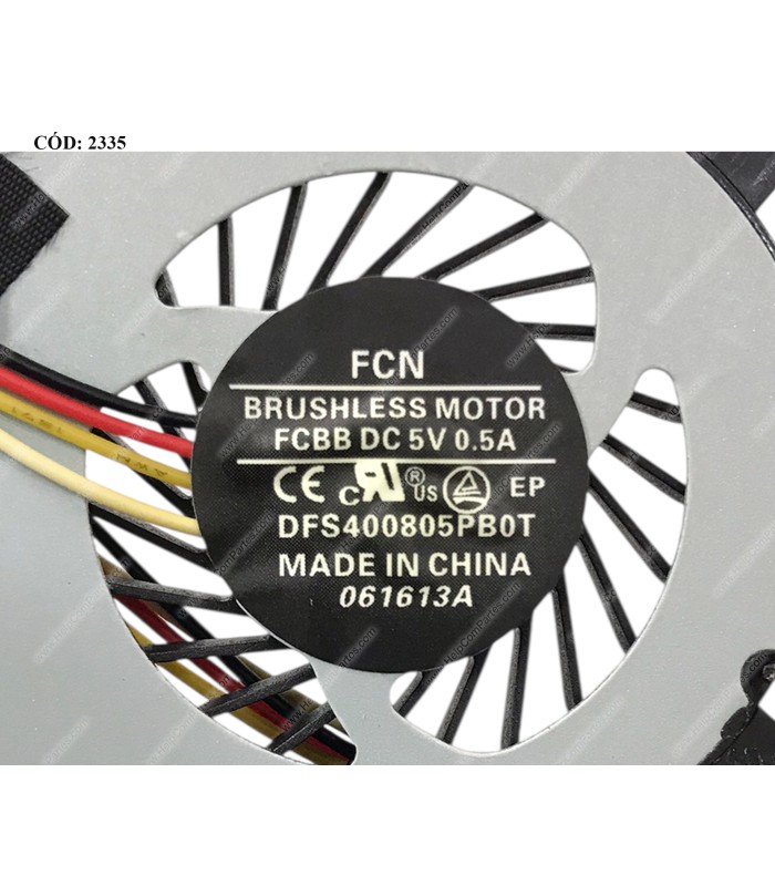 VENTI. ACER ASPIRE V5-452 V5-452G V5-472 V5-472P V5-473 V5-473P SERIES 60.MFEN7.001 4PIN ORIG.