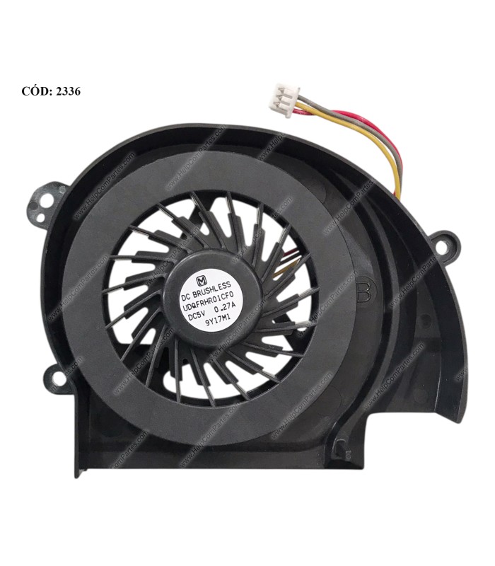 VENTI. SONY VGN-FW100 130E 130EW 130N 130NW 139E PCG-3B2L 3D3L 3F1L 3H1L 3J1L SERIES UDQFRHR01CF0 3PIN ORIG.