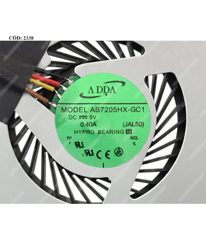 VENTI. ACER ASPIRE M5-581G M5-581T M5-581TG SERIES SERIES 23.RZCN2.001 4PIN ORIG.