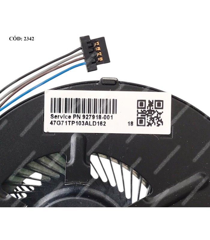 VENTI. HP PAV 14T-BP 14-BP 14-BK 14S-BE 15T-CC 15-CC 15-CK SERIES 4PIN 927918-001 ORIG.
