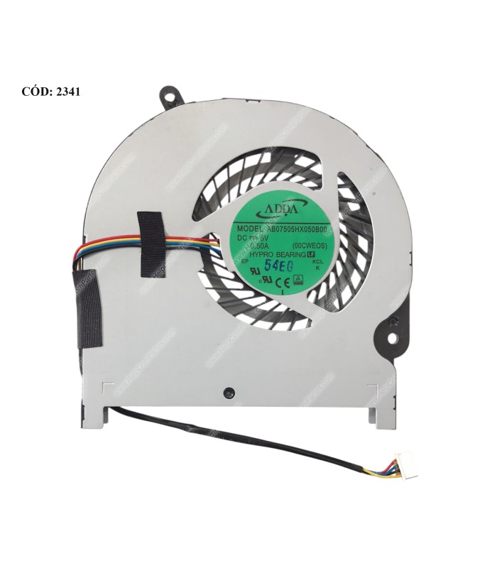 VENTI. TOSHIBA SATELLITE RADIUS P55W-C P55W-B L45W-C L55W-C E45W E45W-C SERIES H000082100 4PIN ORIG.