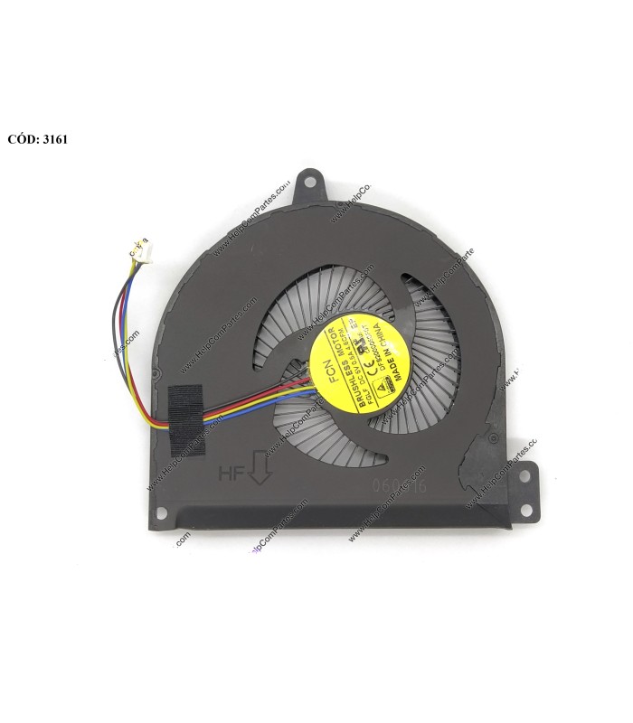 VENTI. DELL LATITUDE E5470 E5470-2GPKR E5470-5729 E5470-5P4HP E5470-FW76W SERIES 0XGYJW 4PIN ORIG.