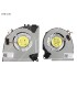 VENTI. DELL INSPIRON 15 7000 15-5576 5577 7000 7557 7559 SERIES R/L 04X5CY 0RJX6N 4PIN ORIG.