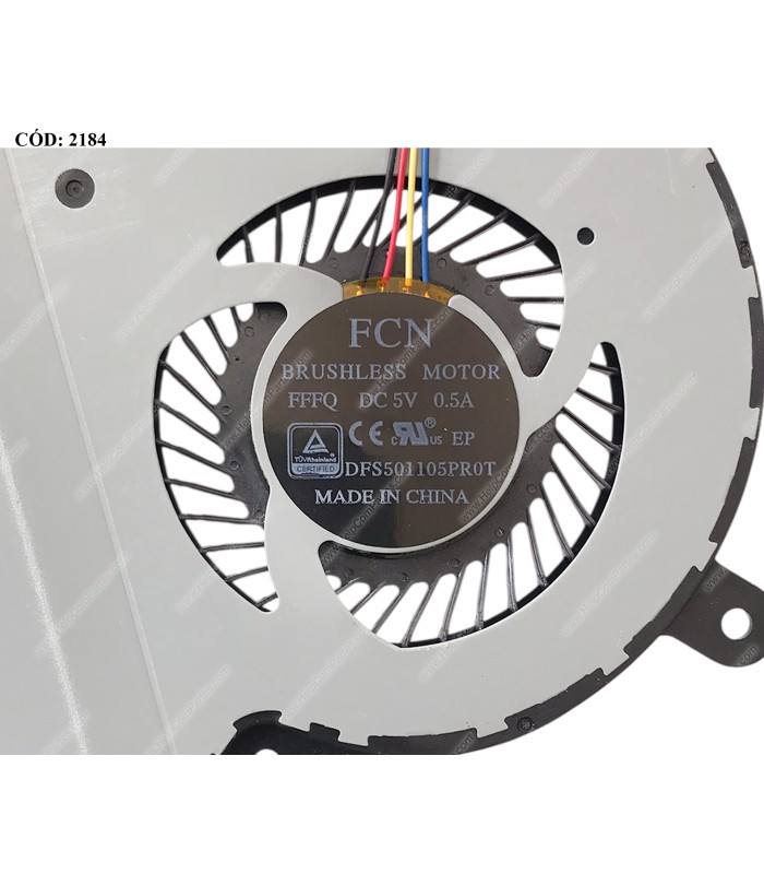 VENTI. ASUS TP500 TP500L TP500LA TP500LN TP500LB SERIES 13NB05R1AM090 4PIN ORIG.