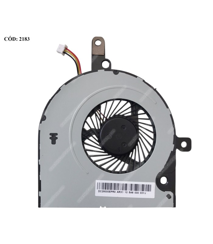 VENTI. TOSHIBA SATELLITE C50 C50-B C55-B C55D-B C55DT-B C55T-B C50G-B SERIES K000889090 3PIN ORIG.