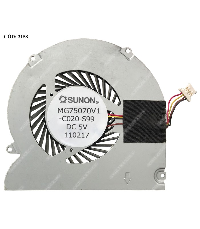 VENTI. ACER ASPIRE 5830T 5830G 5830TG 5830 SERIES 4PIN ORIG.