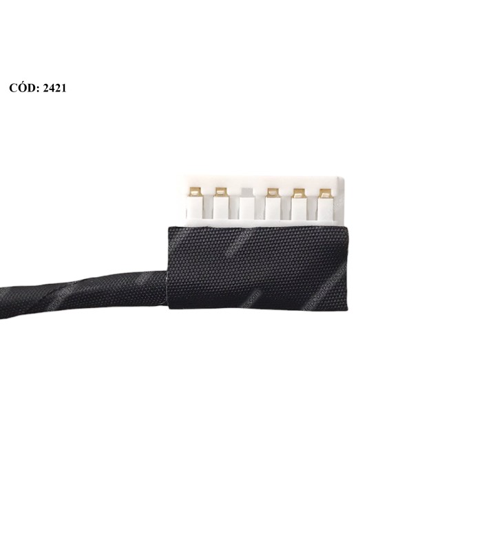 DC JACK POWER DELL INSP 15 5000 5565 5566 5567 5570 5575 17 5000 5770 5775 5765 5767 SERIES +CABLE 0R6RKM R6RKM ORIG.