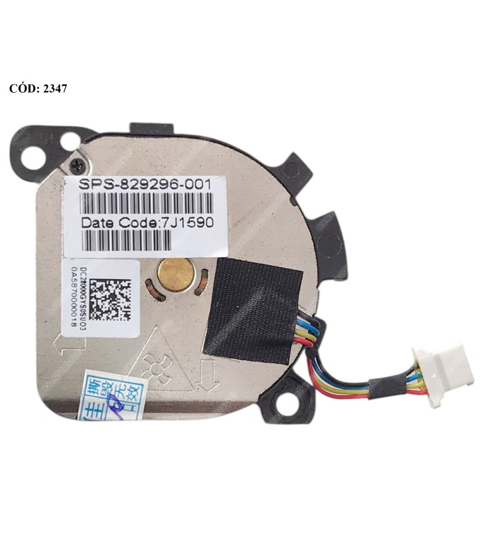 VENTI. HP ENVY 13-D 13-D000 13-D100 13T-D 15-AY SERIES (LADO IZQUIERDO) 829296-001 4PIN ORIG.