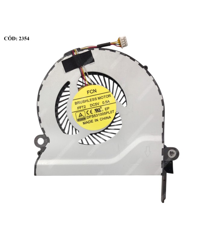 VENTI. ACER ASPIRE E5-721 E5-721G E5-731 E5-731G E5-771 E5-771G SERIES 60.MS3N7.031 4PIN ORIG.