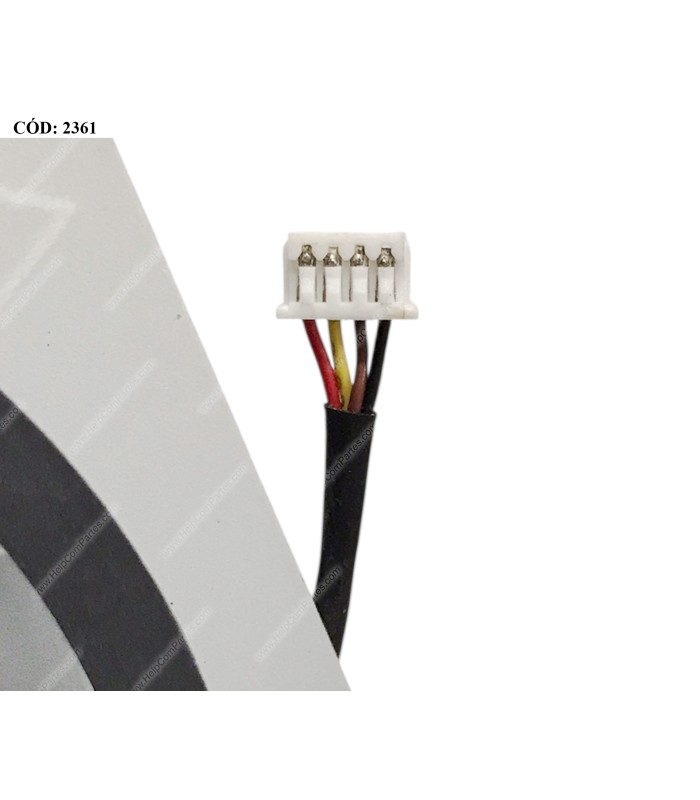 VENTI. TOSHIBA QOSMIO X775 X770 SERIES AT0IB003DM0 4PIN ORIG.
