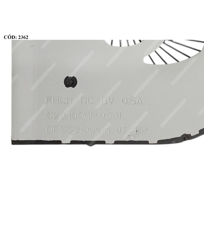 VENTI. LENOVO IDEAPAD V110-15 V110-15ISK SERIES 023.1006P.0001 5PIN ORIG.