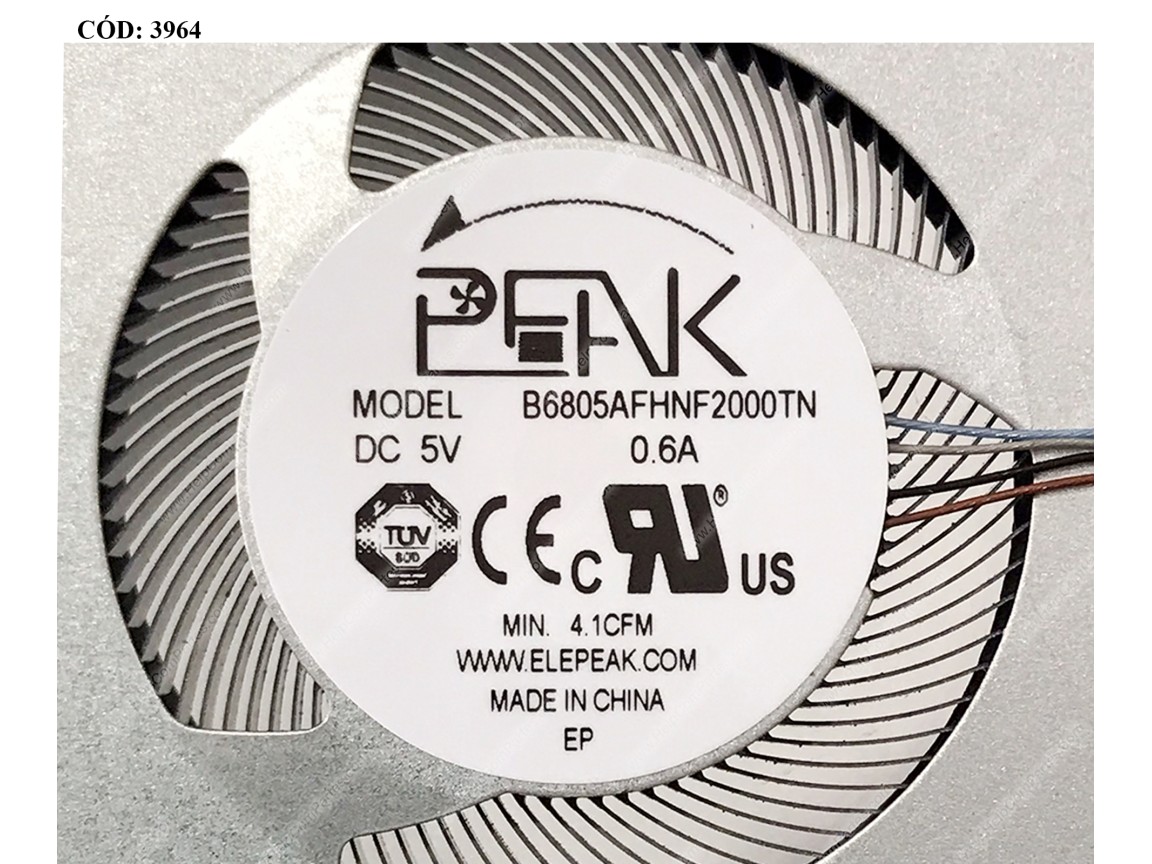 CARGADOR HP 19.5V---2.05A PIN 4.0*1.7 40W AC - 1.1A / 50-60 Hz / NSW24468 - SIN CABLE DE PODER