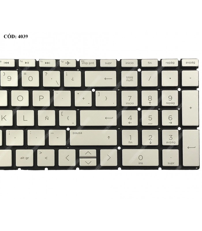 TECLADO HP PAV 15-CS 15T-CS 15Z-CW 15-CW 15-DA 15-DB 15-CX 15-DR 15-DF 15-CN 15-CR 15-DW 250 G7 255 G7 SERIES SR BL LA ORIG