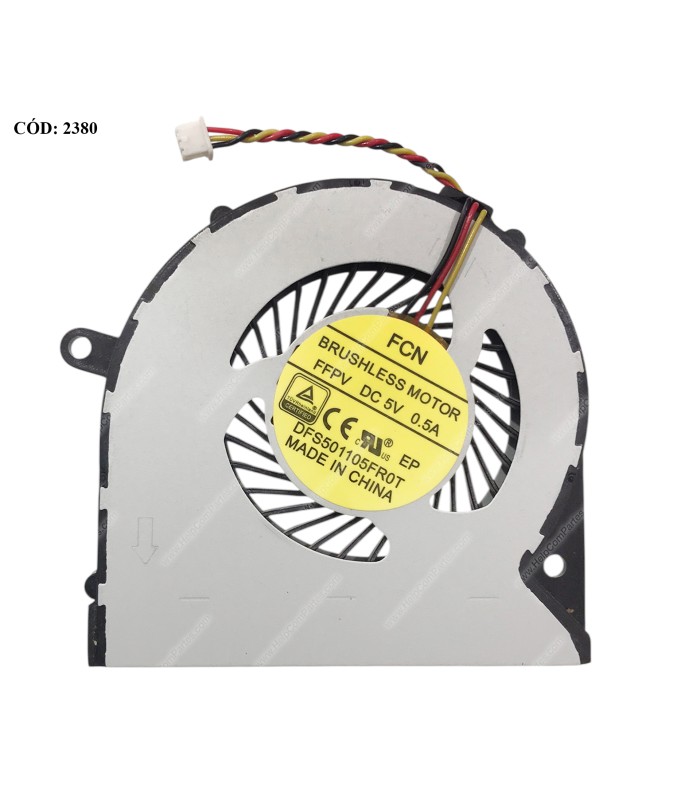 VENTI. TOSHIBA L40-B L40-B-00I L40-B-00L L40-B-14N SERIES H000068020 3PIN ORIG.
