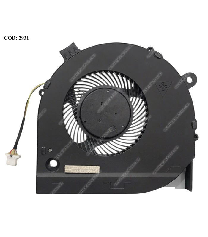 VENTI. DELL INSPIRON GAME G5 15 5587 G3 G3-3579 3779 CPU SERIES (LADO IZQUIERDO) 0TJHF2 4PIN ORIG.