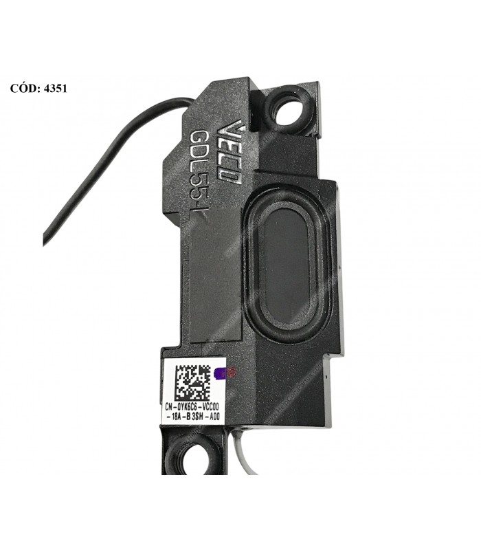 ALTAVOCES DELL GAMING G15 5510 5511 5515 SERIES R/L 0YK6C6 PK230013100 ORIG.