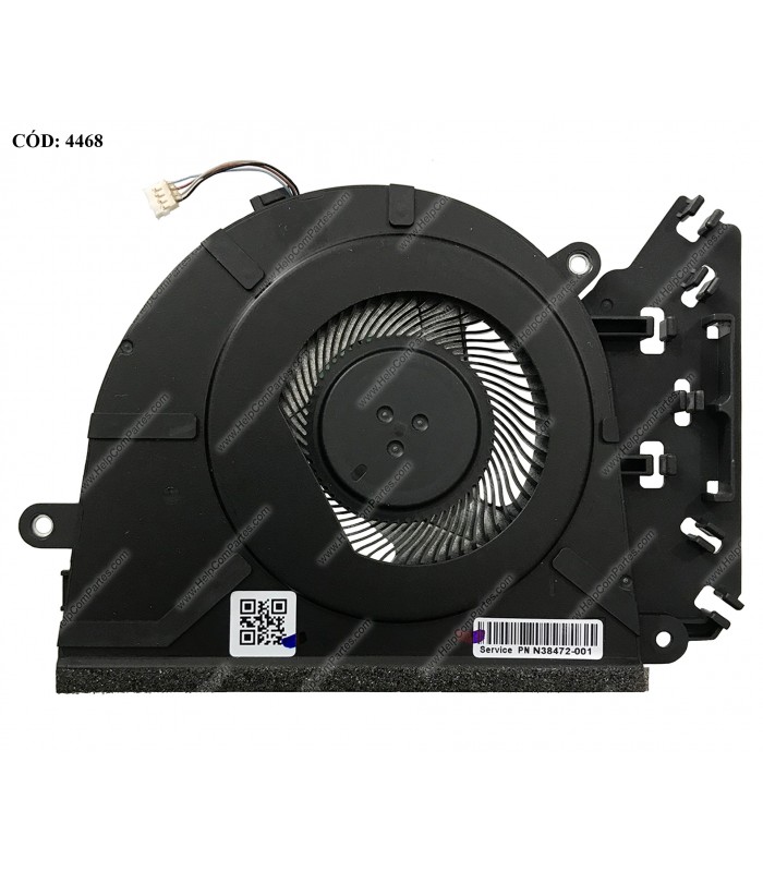 VENTI. HP 15-FC0000 15-FD0000 15T-FD000 250 255 G10 SERIES UMA N38472-001 4PIN ORIG.