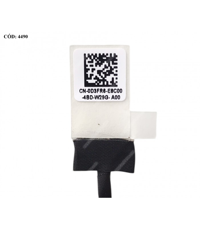 DC JACK POWER DELL INSP 14 7415 2-IN-1/5410 5415 SERIES + CABLE WM14 450.0N804.0011 0D3FR6 ORIG.