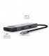 ADAPTADOR TP-LINK UH5020C 5-en-1 USB-C A 1X HDMI 4K /1X USB-C PD 100W /1X USB-C 5Gbps /2X USB-A 5Gbps/ 18cm / GRIS