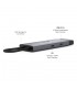 ADAPTADOR TP-LINK UH5020C 5-en-1 USB-C A 1X HDMI 4K /1X USB-C PD 100W /1X USB-C 5Gbps /2X USB-A 5Gbps/ 18cm / GRIS