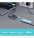ADAPTADOR TP-LINK UH3020C 3-en-1 USB-C A 1X HDMI 4K /1X USB-C PD 100W /1X USB-A 5Gbps/ 18cm / GRIS