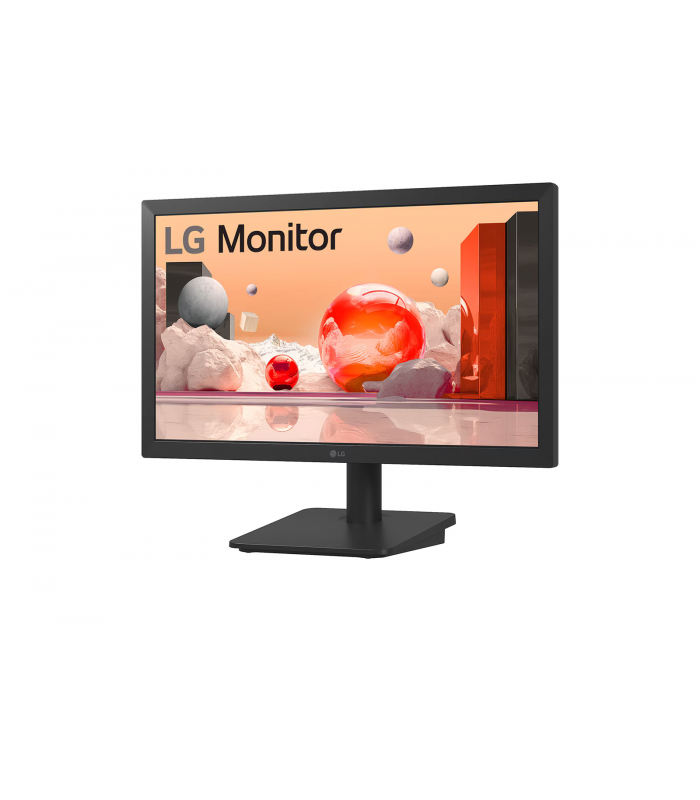 MONITOR LG 19.5" HD+ 1600x900 A 75Hz /250N/ 1X HDMI/ 1X VGA/ 1X JACK AUDIO /20U401A-B /BK/ 1Y