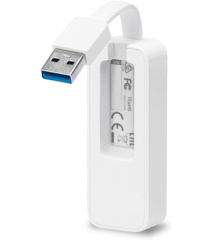 ADAPTADOR RED TP-LINK UE300 USB 3.0 A RJ45 GIGABIT X1 HEMBRA WH