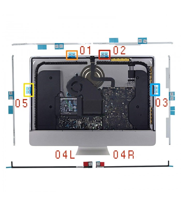 ADHESIVO LCD APPLE IMAC 21.5" A1418 2012 2013 2015 2017 