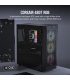 CASE CORSAIR CC-9011272-WW/480T RGB/ ITX/MATX/ATX/E-ATX /SW+RESET/2X USB 3.2/1X AUDIO IN-OUT/3X FAN 120mm/CRISTAL/GAMING/BK PC.