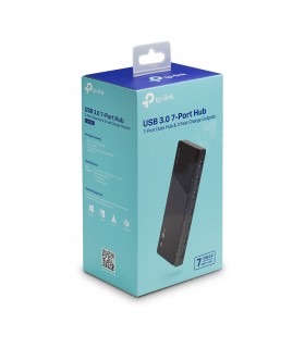USB HUB TP-LINK UH700 USB 3.0/5Gbps 7-PORT USB 3.0 + ADAPTADOR DE CORRIENTE 