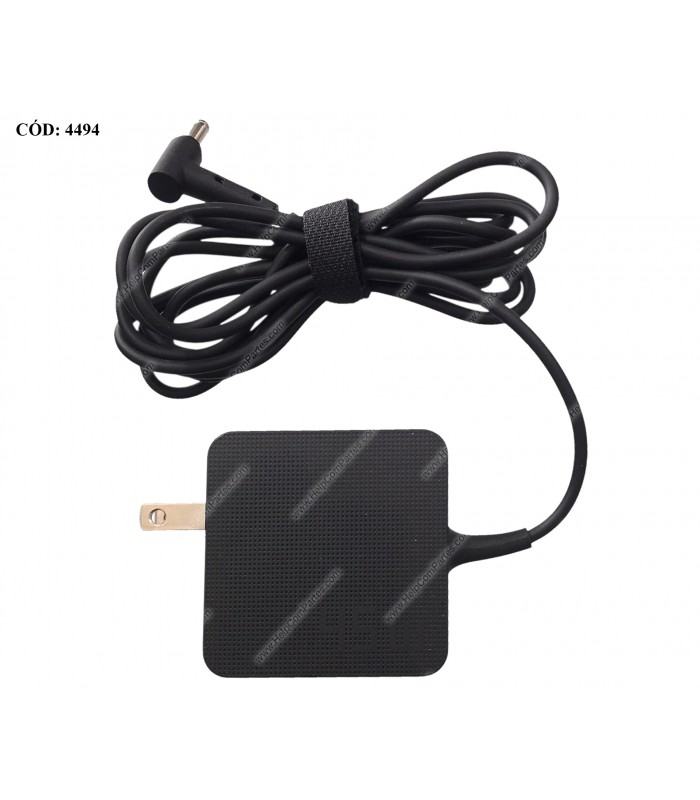 CARGADOR ASUS 19V---2.37A 45W PIN 4.0*1.35MM 100-240V~ US 50-60Hz 2PRONG TIPO A 0A001-01102200 ORIG. (SN)