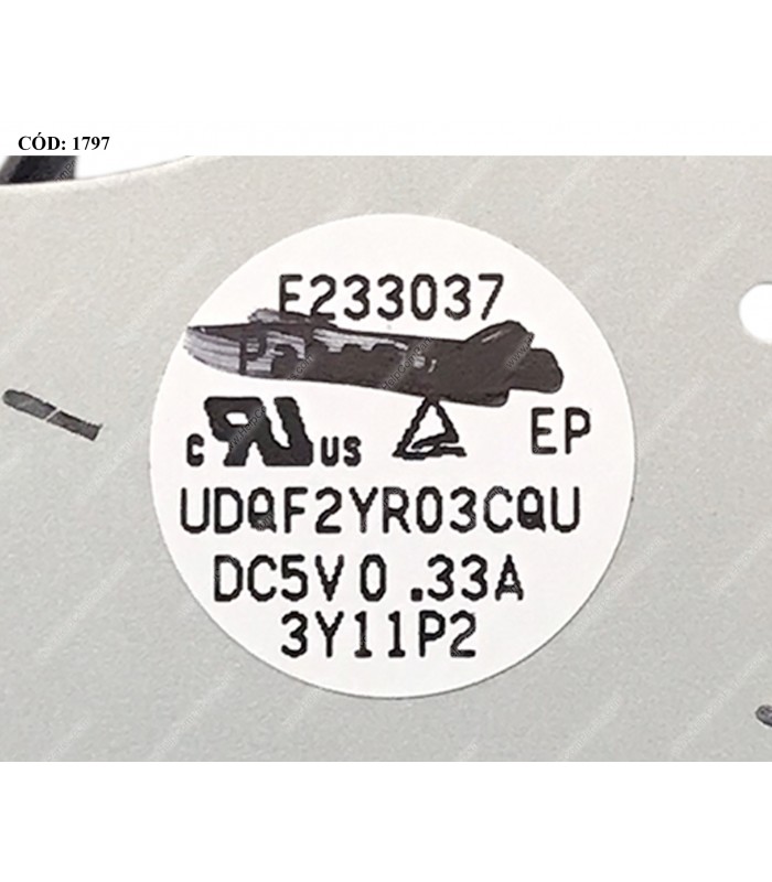VENTI. SONY VAIO SVF14N SVF14N13CXB SVF14N16CXS SVF14N23 SVF14N25CXB SERIES UDQF2YR03CQU 3PIN ORIG.